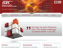 Tablet Screenshot of itec-planung.de